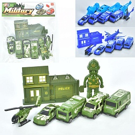 Набір з транспортом 115-159-61-62  3 види, пакет, 21-24-3 см. - 1 - smarttoys.com.ua