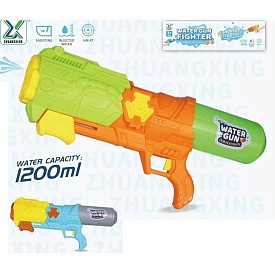 Водяний бластер 508 помпа, 2 кольори, кул., 28-59-9 см. - 1 - smarttoys.com.ua