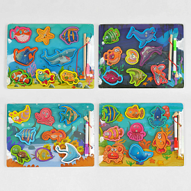 Риболовля C 61451 (80) вудочка, магніти, маркер, ВИДАЄТЬСЯ ТІЛЬКИ МІКС ВИДІВ - 1 - smarttoys.com.ua