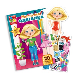 Магнітна гра "Trendy girl" в папцi VT3204-32 (укр) - 1 - smarttoys.com.ua