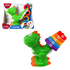 Двомовна іграшка, що розвиває KIDDI SMART – ДИНОЗАВРИК БАРВОГРАЙ (українська та англійська) - 1 - smarttoys.com.ua