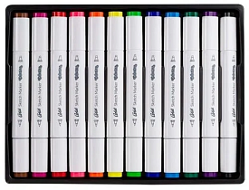 Набір маркерів 2сторонніх 12 кол ARTIST/12/ - 1 - smarttoys.com.ua
