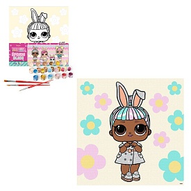 Картина за номерами для дітей "L.O.L. Surprise! Spring Bling Carats" 40х40см - 1 - smarttoys.com.ua