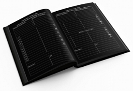 Планер TM Profiplan, датований, синій/чорний, 2022, А5 904716 - 2 - smarttoys.com.ua