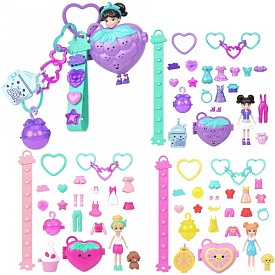 Набір-підвіска Polly Pocket з мінімодницею "Фруктовий стиль" (в ас.) - 1 - smarttoys.com.ua