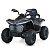 Квадроцикл M 6222EBLRS-11 2,4G радіок.,1*12V10AH,4*35W,MP3,USB,TF,BT, EVA, шкіра, муз.,світло, сірий - 1 - smarttoys.com.ua