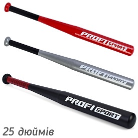 Біта MS 4637-25 метал, 25дюймів, 3 кольори, кул. - 1 - smarttoys.com.ua