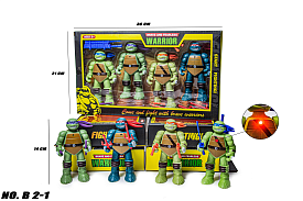 НАБІР ЧЕРЕПАШКИ НІНДЗЯ B2-1 - 1 - smarttoys.com.ua