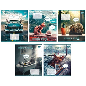 А5/48 кл. Yes Funny pets, зошит для записів - 1 - smarttoys.com.ua