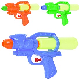 Водяний пістолет MR 1036 розмір маленький, 3 кольори, кул., 30-15-4 см. - 1 - smarttoys.com.ua