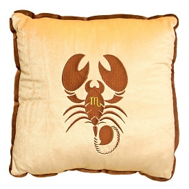 М'яка іграшка Zolushka Подушка Зодіак скорпіон 32см (468-8) - 1 - smarttoys.com.ua