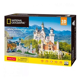 Тривимірна головоломка-конструктор National Geographic "Замок Нойшванштайн".-DS0990h - 1 - smarttoys.com.ua