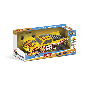 Машина 63823 Hot Wheels,радіок.40MHz,18см,корпус не б'ється,гум.колеса,на бат.,в кор.,28-12,5-12,5см - 1 - smarttoys.com.ua