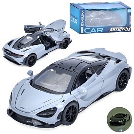 Машина AP-2087 АвтоСвіт,1:32,мет.,інерц.,відчин.двері/капот/багажник,2 кольори,муз.,світло,бат.,кор. - 1 - smarttoys.com.ua