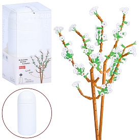 Конструктор SLUBAN M38-B1101-15 квіти, фонтанезія, колба, кор. (бліст.), 9,5-22-9,5 см. - 1 - smarttoys.com.ua