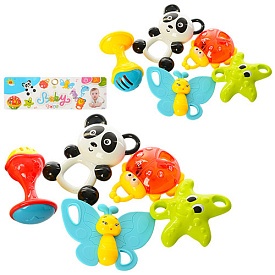 Брязкальце 2805 5 шт., 2 кольори, кул., 23-25-3см. - 1 - smarttoys.com.ua