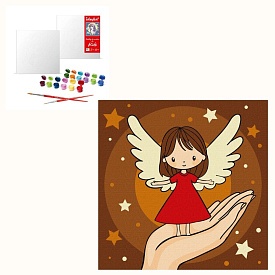 Набір для розпису по номерах для дітей "Долоня дива" 25х25см - 1 - smarttoys.com.ua