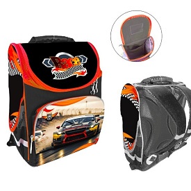 Ранець-короб ортопедичний, Перегони 34*26*15см, Space, Д - 1 - smarttoys.com.ua