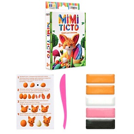 Набір для ліплення Strateg MIMI ТІСТО Лисичка (31057) - 1 - smarttoys.com.ua