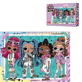 Гра-головоломка. Набір пазлів L.O.L. Surprise! Tweens Here I Come, 60 елементів - 1 - smarttoys.com.ua