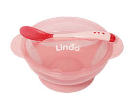 А 49 Тарілка на присосці з кришкою та термоложкою - 3 - smarttoys.com.ua