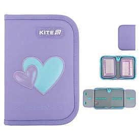 Пенал Kite 1 від., 2 відв., без наповнення 622 Awesome - 1 - smarttoys.com.ua