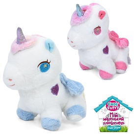 М'яка іграшка YG0279 єдиноріг, пегас, 2 кольори - 1 - smarttoys.com.ua