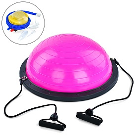 Спортивний інвентар MS 2609-1 Pink баланс.платформа,босу,діам.60см,еспандер,насос,рожевий,кор.,59-61 - 1 - smarttoys.com.ua