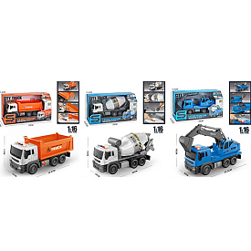 Будтехніка JS101-02B-103A інерц., 3 види, муз., світло, бат., кор., 33-17,5-13 см. - 1 - smarttoys.com.ua