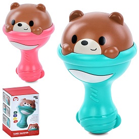 Брязкальце 1688-43 ведмедик, 2 кольори, кор., 8,5-13,5-8,5 см. - 1 - smarttoys.com.ua