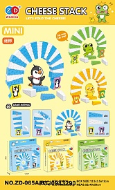 Настільна гра ZD-065ABC блоки, наліпки, 3 види, кор., 13-12,5-3,5 см. - 1 - smarttoys.com.ua