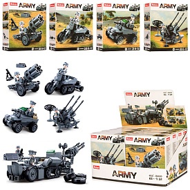 Конструктор SLUBAN M38-B0680 військ.техніка, фігурка,від 79 дет,кор,8шт.(8 видів)в диспл.,29-17-19см - 1 - smarttoys.com.ua