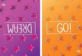 Блокнот TM Profiplan Two in one "Dream/Go", four (stars) A5 mini - 1 - smarttoys.com.ua