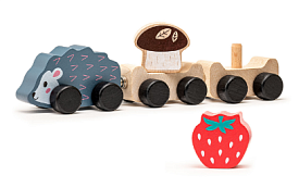 Дерев'яна іграшка "Їжачок мандрівник"15467 - 2 - smarttoys.com.ua