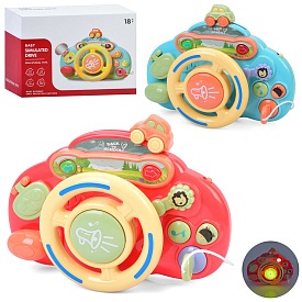 Автотренажер YL201 2 кольори, муз., світло, бат., кор., 24-17,5-10,5 см. - 1 - smarttoys.com.ua