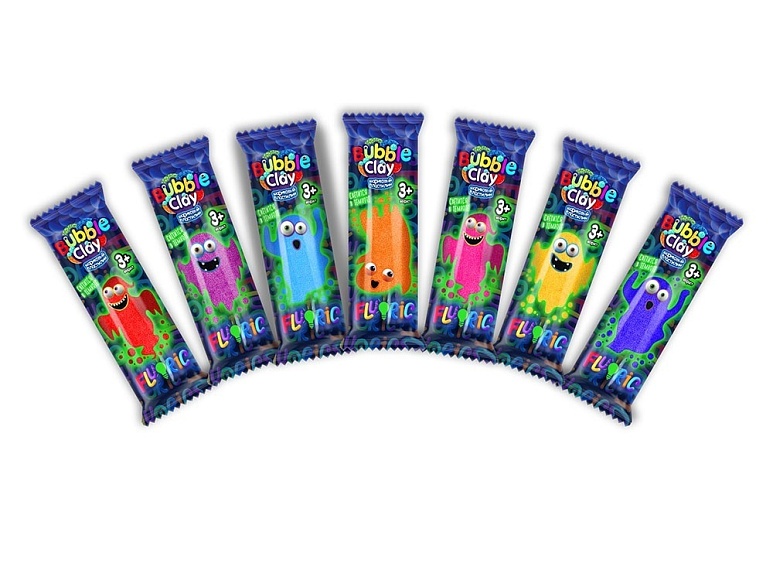 Креативна творчість "BUBBLE CLAY "FLUORIC" в брикетах укр (100)													 - 3 - smarttoys.com.ua