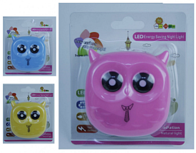 Нічник №Н3-41 (№MTY-1) пл. філін 4кол з викл. (240)  - 1 - smarttoys.com.ua