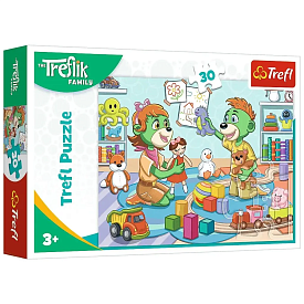 83030 Trefl Пазли "30" Treflik Щаслива родина - 1 - smarttoys.com.ua