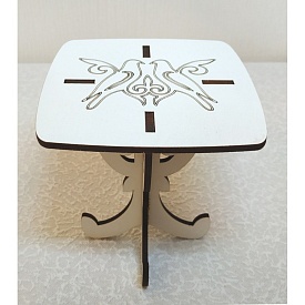 Стіл квадратний міні (білий) - 1 - smarttoys.com.ua