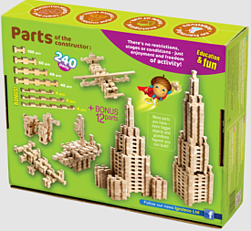 Конструктор "Фантазія 240 дет." - 2 - smarttoys.com.ua