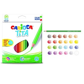 Олівці TITA кол. 42794, 24 кол., кор. - 1 - smarttoys.com.ua