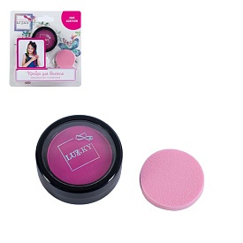 Дитяча пудрова крейда для волосся рожева, зі спонжем - 1 - smarttoys.com.ua