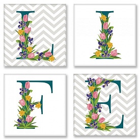 СН120 Набір для розпису за номерами. LIFE сканд. 18*18 см*4 шт. - 1 - smarttoys.com.ua