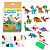 Алмазні стікери "Динозаврики" 10228 (60/2) "4FUN Game Club", наліпки, стилус, силіконовий клей, піддон, алмази, в коробці - 1 - smarttoys.com.ua
