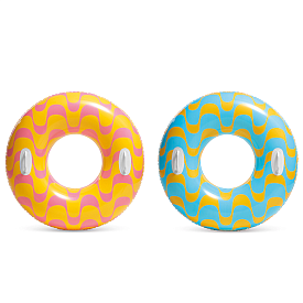 Круг 59256 Вихори, дві ручки, 2 кольори, 91 см., до 60 кг. - 1 - smarttoys.com.ua