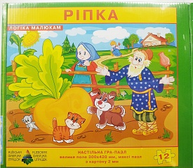Гра-пазл "Ріпка"  12 ел. в кор. - 1 - smarttoys.com.ua