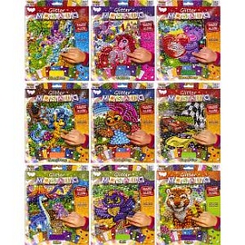 Креативна творчість "Блискуча мозаїка "Glitter Mosaic" с.3 (20)  - 1 - smarttoys.com.ua
