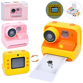 Фотоапарат K27 фото/відео,миттєвий друк,2 камери,акум.,USB,папір,мікс кольорів,кор.,14,5-11,5-6,5см. - 1 - smarttoys.com.ua
