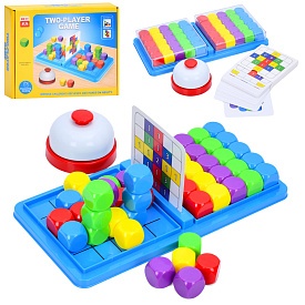 Настільна гра 5236 логічна, ігрове поле, кубики 50шт., дзвінок, картки 30шт., кор, 27-22,5-5 см. - 1 - smarttoys.com.ua