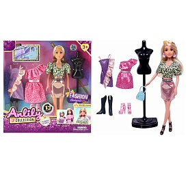 Лялька 616908 лялька з вбранням, 29см, плаття, манекен, взуття, аксесуари, кор., 30-32-5см - 1 - smarttoys.com.ua